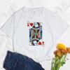 Heart Bridge Deck of Cards Group Costume TShirts Poker Outfit Cards WomenMen Matching Playing Cards for Casino Party Costume
