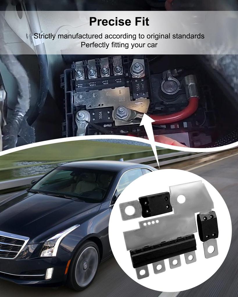 Front Compartment Main Fuse Block Plate Cadillac ATS CTS SRX XTS Chevrolet Impala Malibu Buick Lacrosse Legal Replacement 13289598 20815889