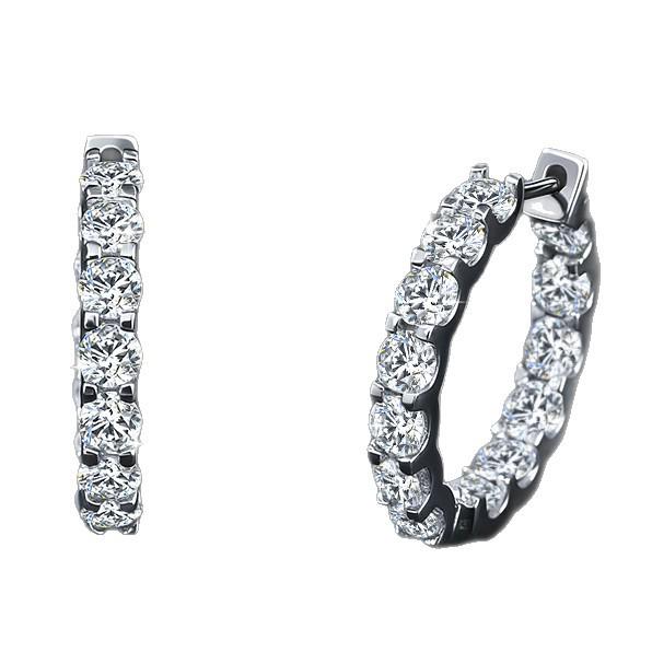 Моиссанитовые серьги-каффы «Звездное небо»: Серебро 925 пробы, Роскошный дизайн с бриллиантами