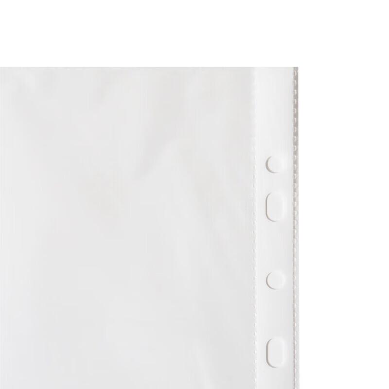 Deli A4 11-Hole Loose-Leaf Sheet Protectors