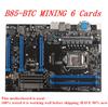 Mining BTC B85-BTC 6PCI-E Desktop Motherboard TB85 B85 B250 H110 BTC LGA 1150 DDR3 16G SATA3 USB3.0 ATX BTC Mining Motherboard