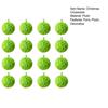 16 шт. Рождественские зеленые шары, пушистые шары, подвесные украшения для елки, искусственный мех