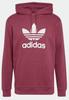 Adidas Originals Adicolor Classics Trefoil French Terry Fleece Size M Victory Crimson Hoodie, Sweatshirt, (167-173cm), IZP12,