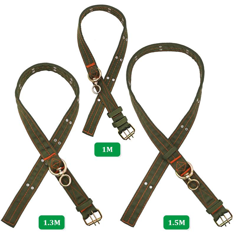 1PCS Dog Cattle Goat Collar Canvas Belt Donkey Horse Cow Sheep Strong Durable Necklace Belay Tie Veterinary Equipment New