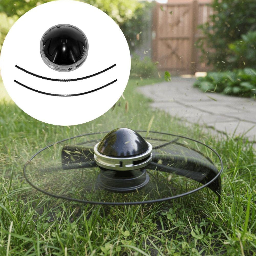 Heavy-duty Metal Grass Trimmer Head Easy Load Design Aluminum Trimmer Head Garden Tool