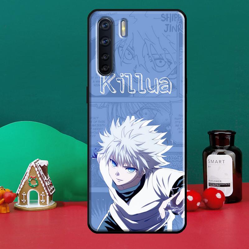 Чехол Hunter X Hunter Killua для OPPO A5 A9 A31 A53 2020 A53S A1K A3S A5S A15 A52 A72 A83 A91 A54 A74 A94
