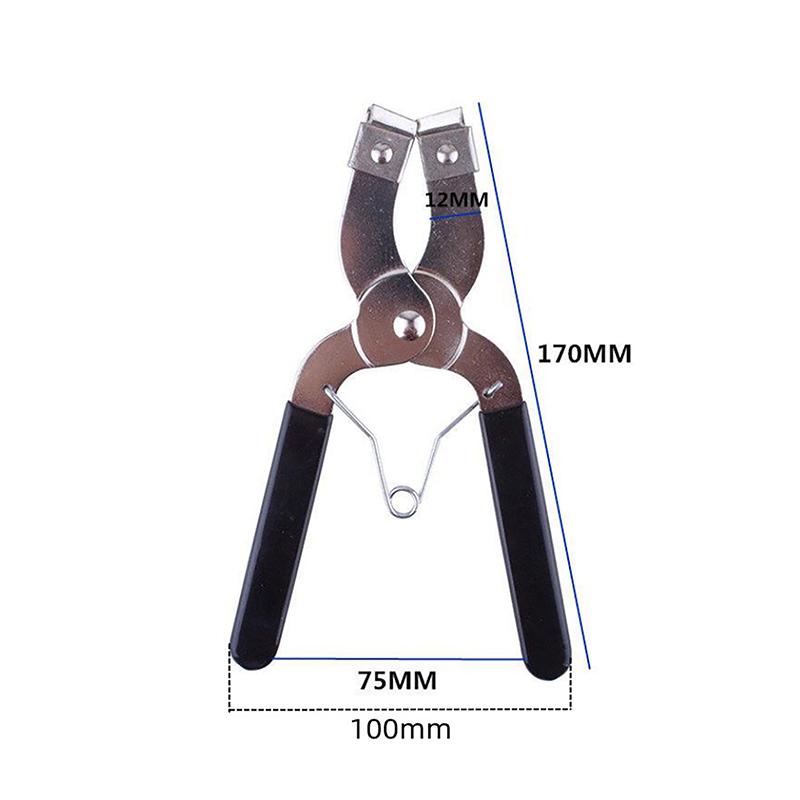 Car Piston Ring Calipers Insertion Clamp Piston Ring Compressor Disassembly Tool Pliers Piston Extension Hose Clamp