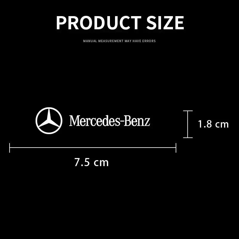 Car Logo Stickers Door Side Window Body Universal Decal for Mercedes benz W203 W204 W205 W210 W211 W212 W463 W464 W164 W176 CLA xxx1
