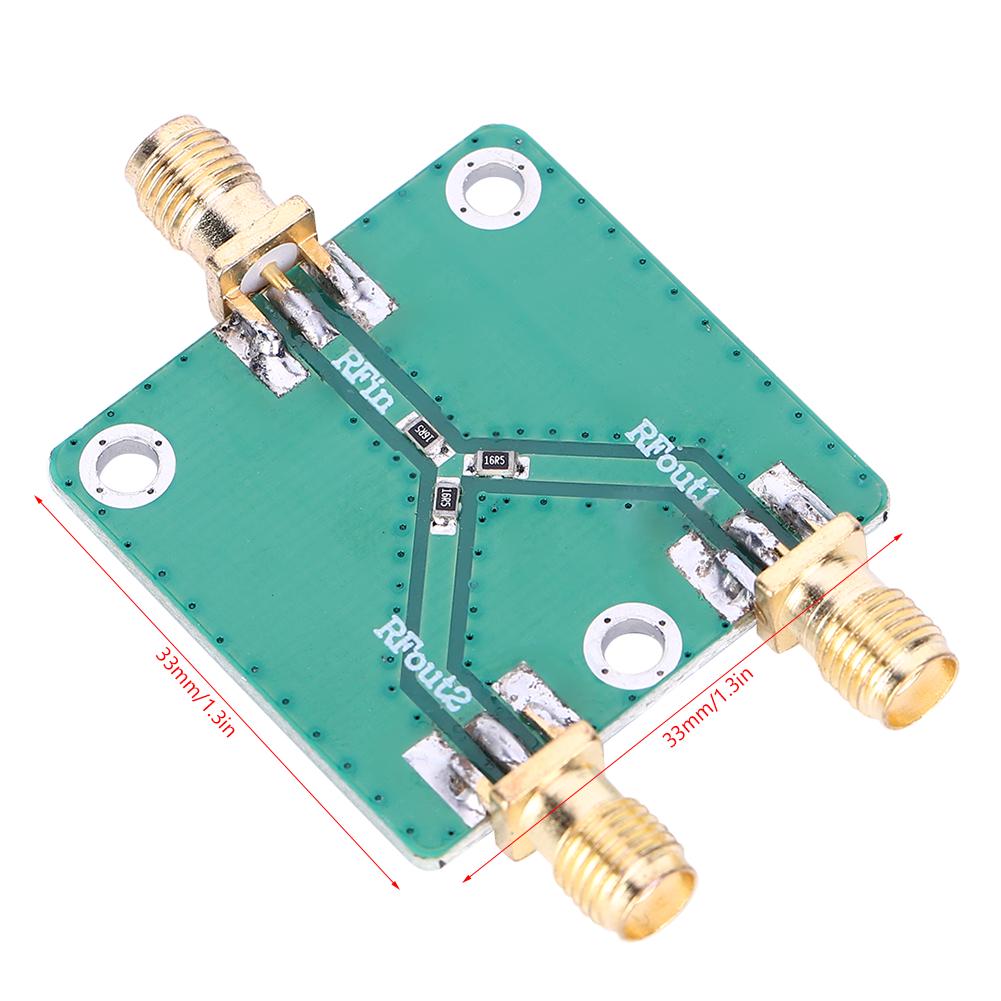 DC-5G RF Microwave Resistance Power Splitter Radio Frequency Power Divider 1 to 2 Way