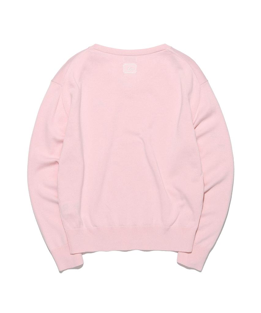 LEE Women'S V-Neck Knit Pink