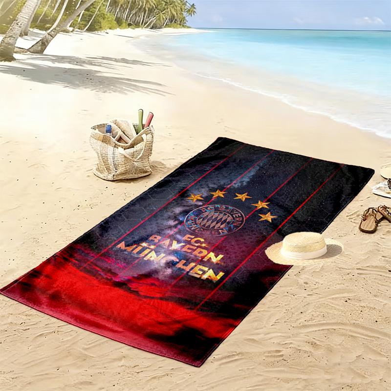 Bayern Munich Glory beach towel Beach towel for vacation photos Outdoor camping Outdoor pool towel quickdrying swim towel swim