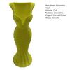 yangyizhi Evening Dress Vase, Elegant Mermaid 3D Printed Plastic Decorative Vase for Home Table Shelf Decor