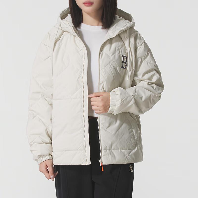 MLB Unisex Loose-Fit Hooded Down Jacket