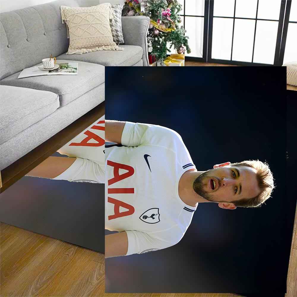 Tottenham Hotspur Football Player Carpet Design for Dormitory Outdoor Living Rooms Study room Anti-slip Rug Office home decor Spiritual Gift