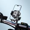 Apex Rush Motorcycle Phone Holder 15W Wireless Charger and 36W USB C Fast Charging Anti-Theft Shockproof Motorcycle Bike Scooter