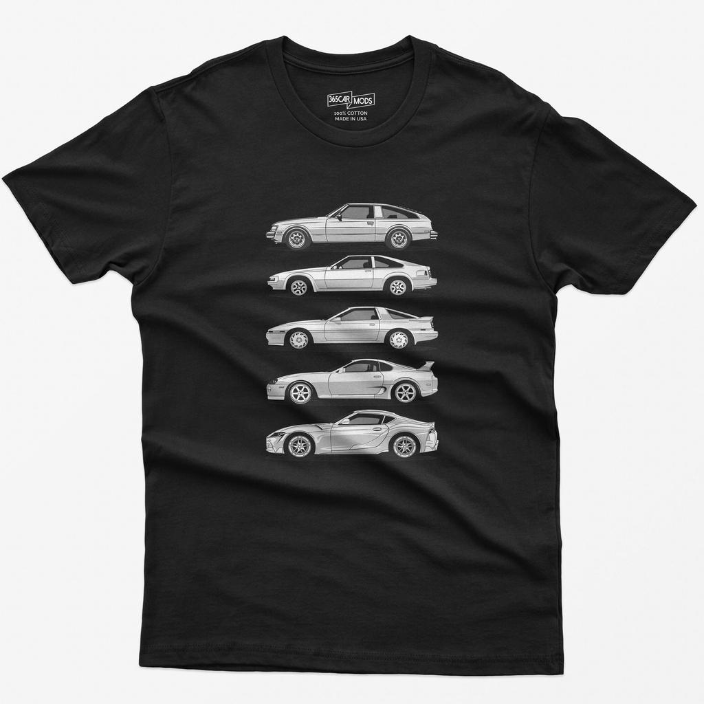 Футболка Supra Evolution: Подарок для энтузиаста JDM автомобилей