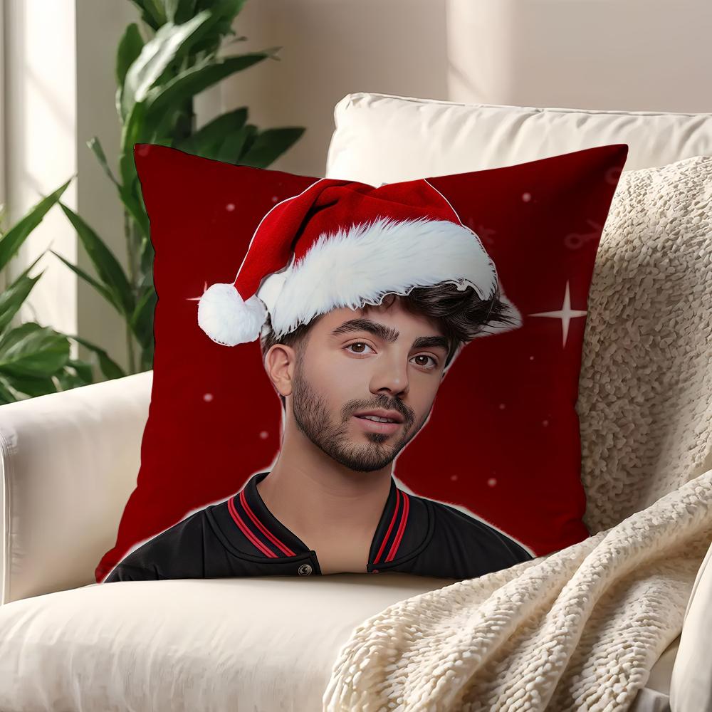 F-Fede Vigevani Christmas cushion cover Best Home Office Coffee Pillow Sofa Printing Decoration Room Shop Car Nordic Simplicity
