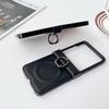 Чехол-подставка с кольцом для Samsung Galaxy Z Flip 7 6 zflip 3 4 Магнитная подставка-держатель Матовый противоударный чехол