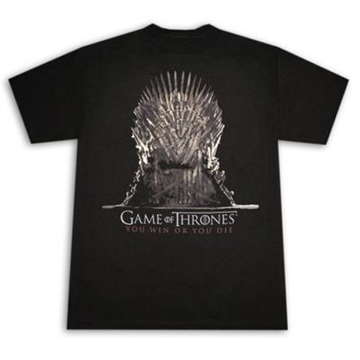 Game of Thrones Throne T-shirt Anime Licensed Newest