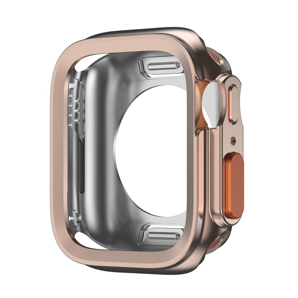 Чехол для Apple Watch 9 8 7 45 мм 41 мм 44 мм 40 мм Мягкий ТПУ Ударопрочный Защитный Полный Бампер для iwatch series 6 5 4 SE