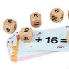 Игрушечные деревянные игры на сопоставление, игра на запоминание, деревянные кубики для чтения, обучающий кубик для детского сада, возраст 3+