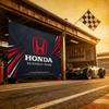 ZLQ4  FOR HONDA RACING Flag 120g Brushed Polyester Sublimation Printing Durable Hanging Flag For Home Decor Event Graduation Gift