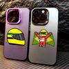 Чехол для телефона с изображением шлема Айртона Сенны для iPhone 17,16,15,14,13,12,11 Plus,Pro Max, Цветной серебристый чехол