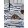 Double Duvet Cover Set with Fitted Sheet Diamente