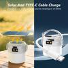 Солнечная лампочка, кемпинговый фонарь, светодиодный, солнечный, USB-перезаряжаемый, фонарик, подвесная лампочка для палатки для товаров для кемпинга на открытом воздухе