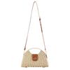 Trendy Hand-Woven Designer Paper Rope Straw Crossbody Bag for Women