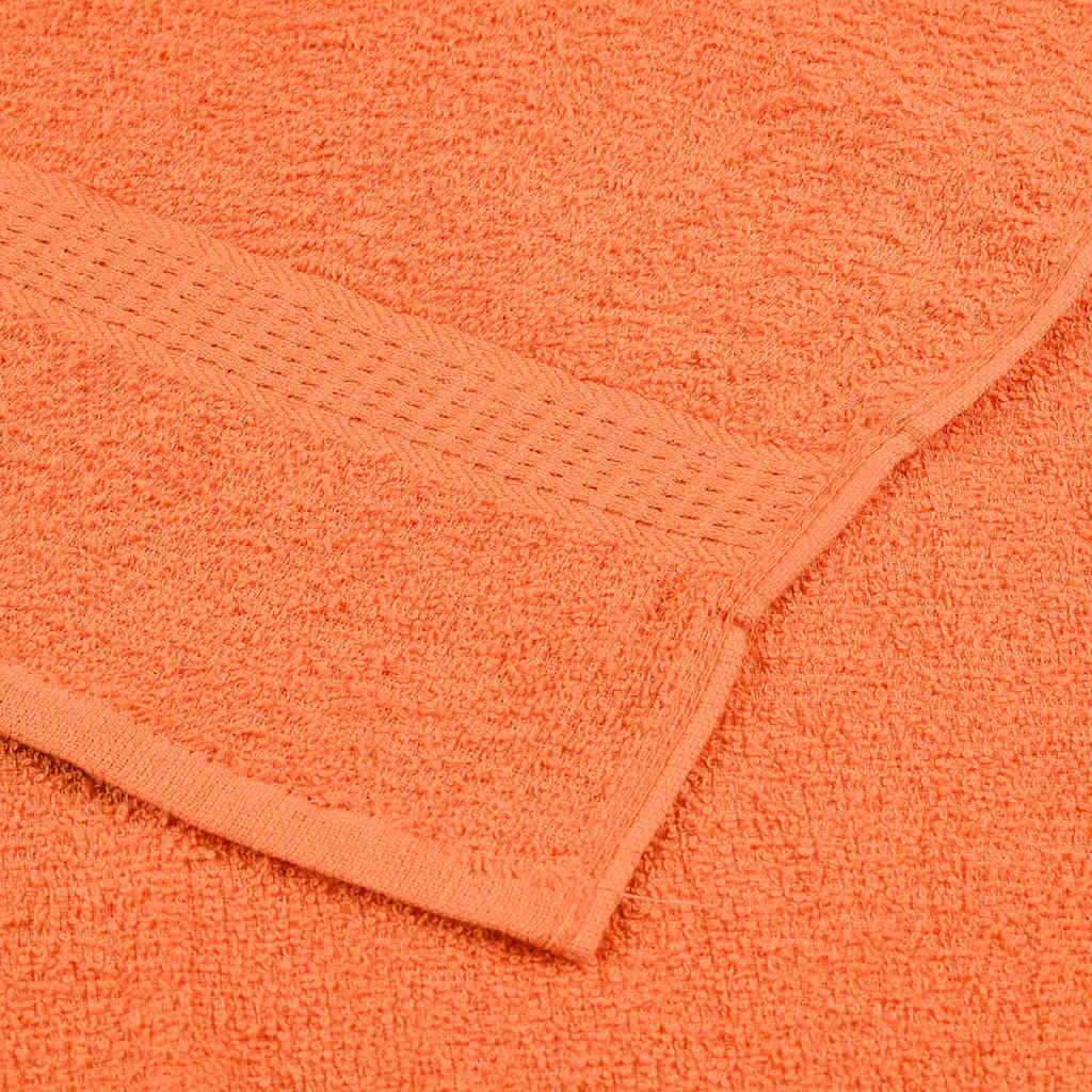 Sauna Towels FROGN 2 pcs Orange 80 x 200 cm 360 g m²