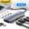 Essager 11 In 1 Usb C Hub 4K 30Hz Type C Docking Station For Macbook Air Pro Adapter Splitter For Laptops Hdmi-Compatible Rj45