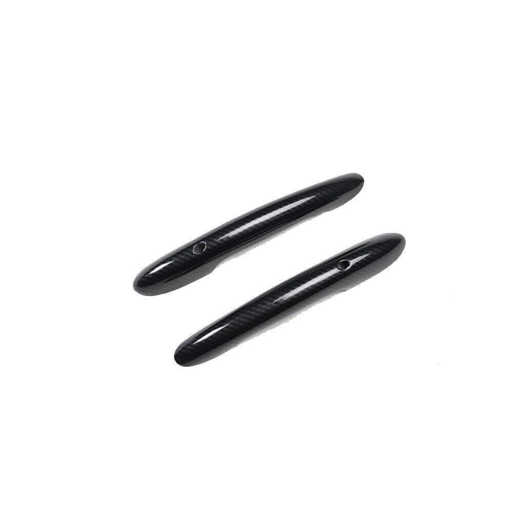 Fit For Mini Cooper F56 2014-2021 Carbon Fiber Outer Door Handles Cover Trim 2*