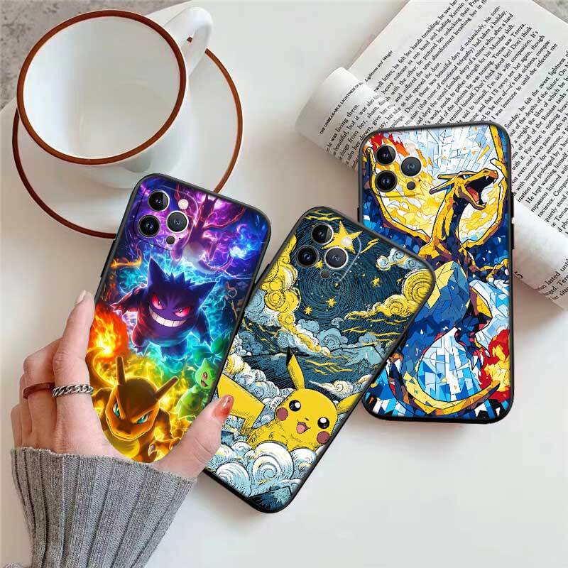 Мультяшный чехол для телефона Pokemon для Motorola Edge 60 60s 70 G86 G56 G54 E14 G04S G45 G54 G64 X30 X40 X50 S30 S50 Pro Power Tylus
