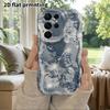 Phone Case: 2D Flat Samsung Galaxy A34 A35 M05 M06 S20 S22 S21 FE Plus 5G Protective Case, Couples Style, Crystal Butterfly, Christmas and Halloween G
