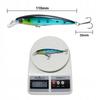 Wobbler Zander Pike Effective F142 Silver