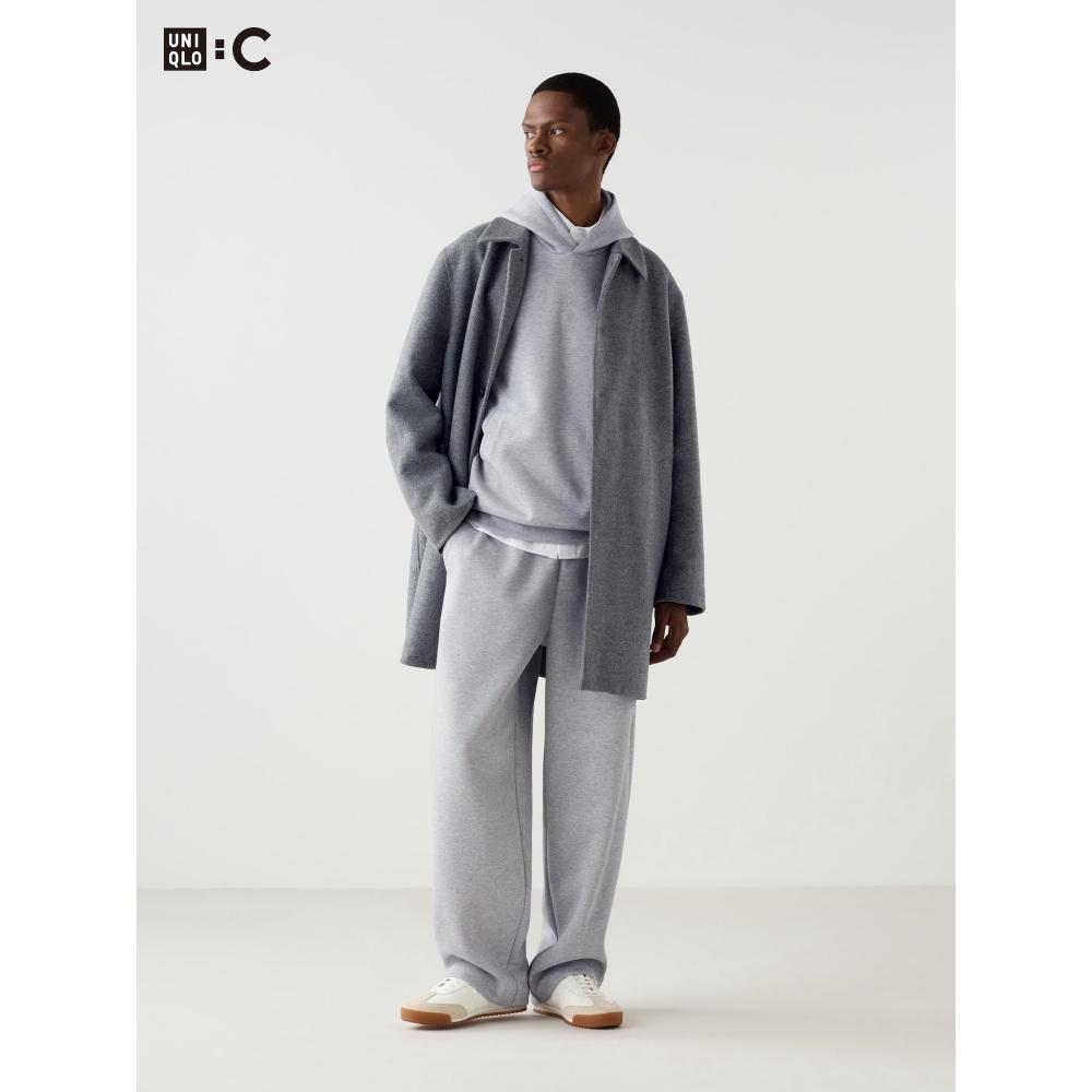 Uniqlo Японская толстовка с широкими брюками, длинная