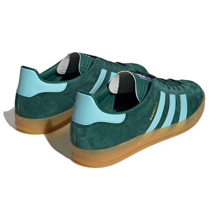 Adidas Кроссовки унисекс Gazelle Collegiate Green Hazy Sky унисекс Victory-Gold IG9979