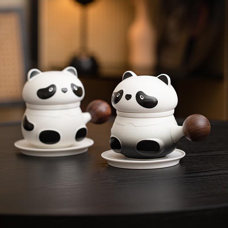 Panda Ceramic Tea Infuser Mug