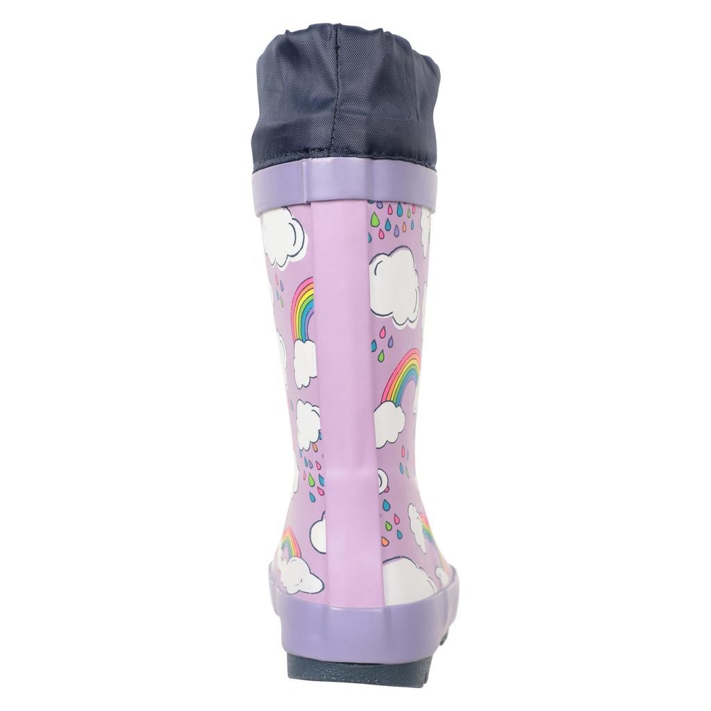 Mountain Warehouse Childrens/Kids II Rainbow Winter Wellington Boots