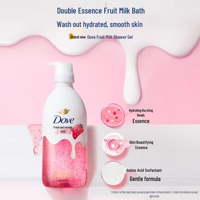 Dove Sweet Strawberry & Oat Milk Body Wash