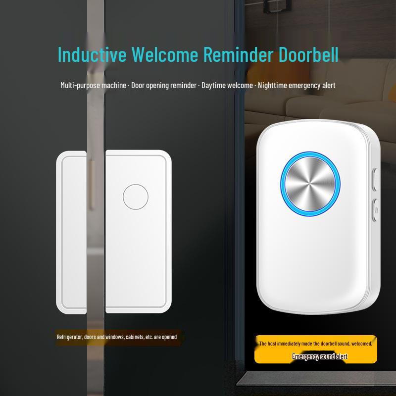 Welcome Sensor Doorbell with Voice Prompt for Stores and Supermarkets