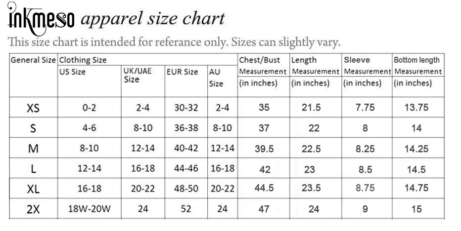 Inkmeso Комплект из 2 предметов для сна для женщин: футболка с коротким рукавом и шорты
