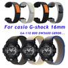 Casio G-SHOCK GA-110 100 700 GD100 DW5600 GW-M5610 uchun Trail Loop neylon ilmoqli tasmachasi 16 mm sport bilaguzuk tasmachasi