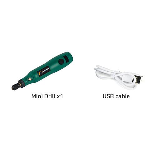 Tungfull Mini Cordless Rotary Tool Handheld 3.7V Drill Power Rotary Tool Mini Drill for Engraving, Sanding, Polishing, Carving