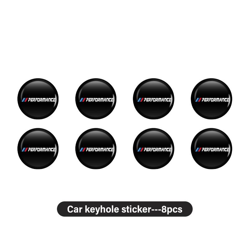 Для BMW Стайлинг автомобиля Замок Замочная скважина Наклейки против блокировки Украшение Аксессуар G30 G20 M3 M5 E91 E92 E93 E36 E70 X3 X4 X5 X1 E39