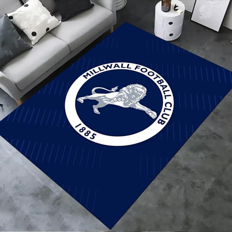 Новый ковер Millwall FC 2025 для гостиной, спальни, дома, декора дивана, противоскользящий напольный коврик для игр детей