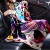 1pc Flannel Minnie Mouse & Mickey Mouse Couple Bed Throw Blanket - Home Decoration Happy Time
