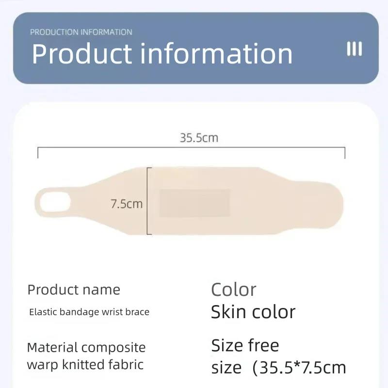 Ultra-thin Wrist Guard Against Light Not Stuffy and Breathable Fixed Pressure Velcro Adjustable Protective Wrist Guard HSW05 1