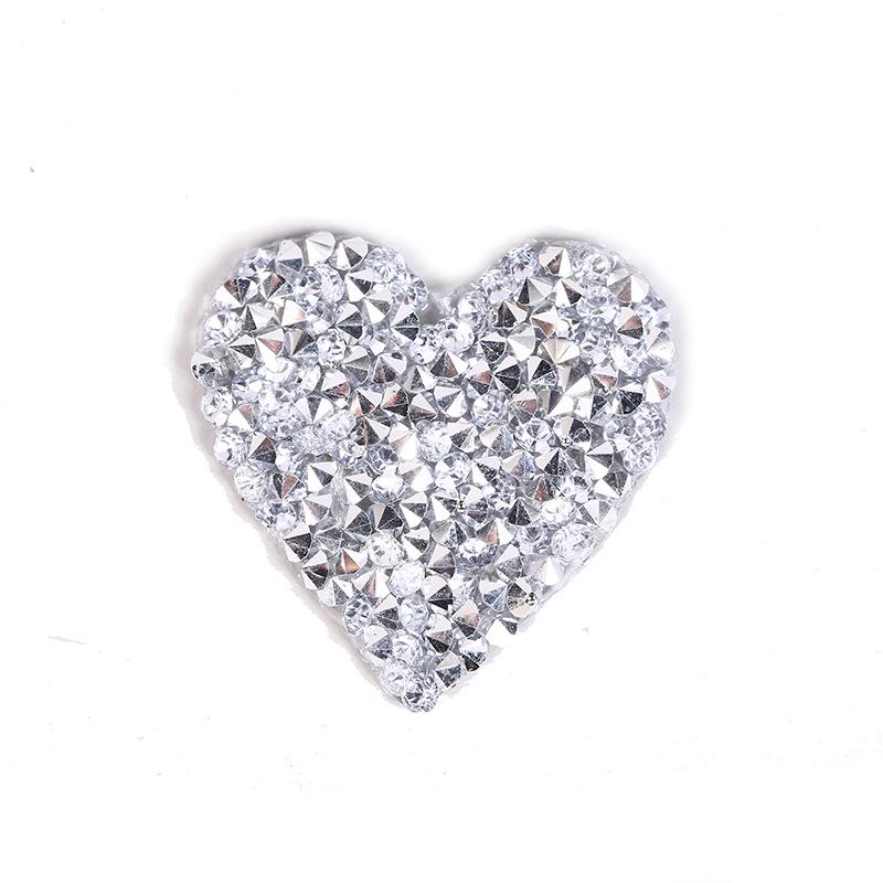 Лучшие нашивки Звездные мотивы Утюг на Сердце Горячая корона исправить Стразы Нашивки Кристалл Одежда Обувь Одежда Женщины Свадьба